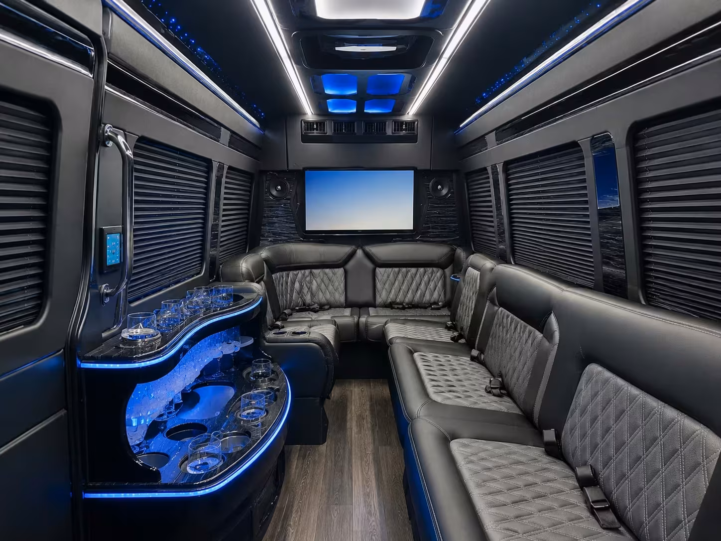 bus rental options for cary trips