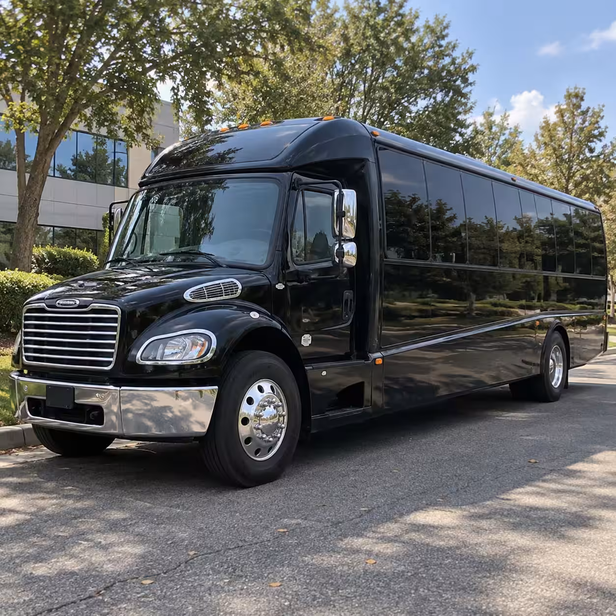 minibus rentals in cary for koka booth amphitheatre concerts