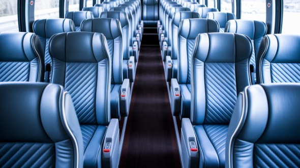 54 passenger charter bus interior wake forest