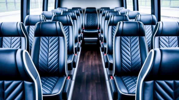 cary 15 passenger minibus inside