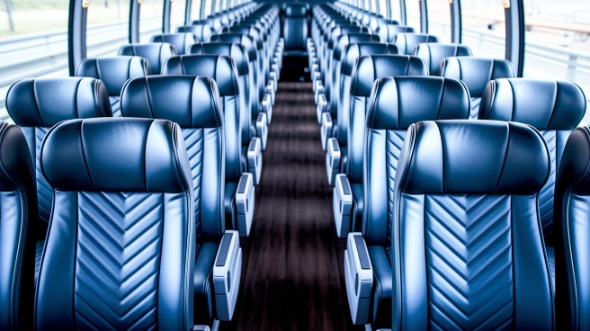 cary 54 passenger charter bus rental