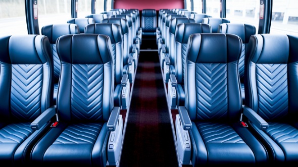 cary 56 passenger charter bus rental